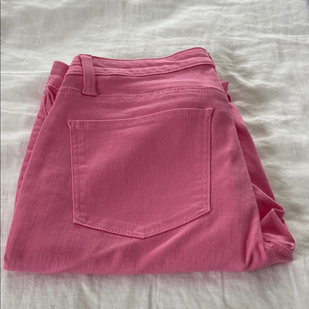 Talbots Bright Pink Skinny Jeans